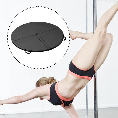Folding pole dance mat - pole,