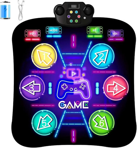 Rechargeable dance mat for - mat,