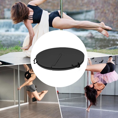 Folding pole dance mat - pole,