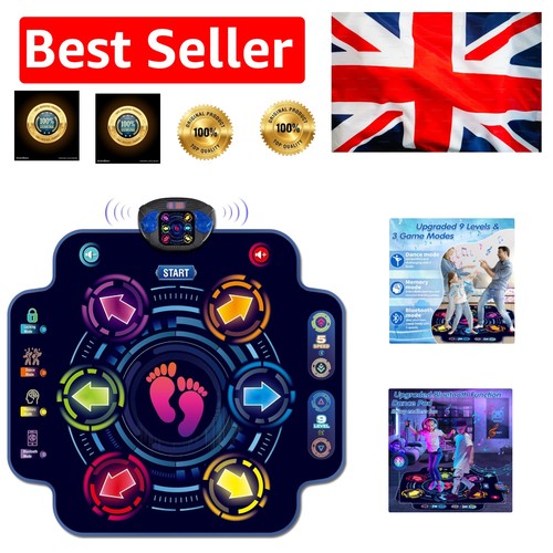 Interactive dance game mat - interactive,
